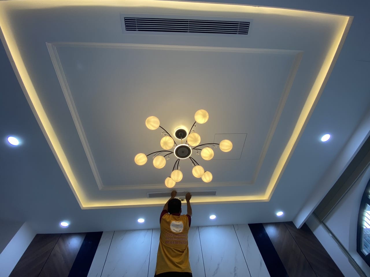 CÔNG TY CHUYÊN THI CÔNG ĐIỀU HÒA GIẤU TRẦN NỐI ỐNG GIÓ LONG AN UY TÍN