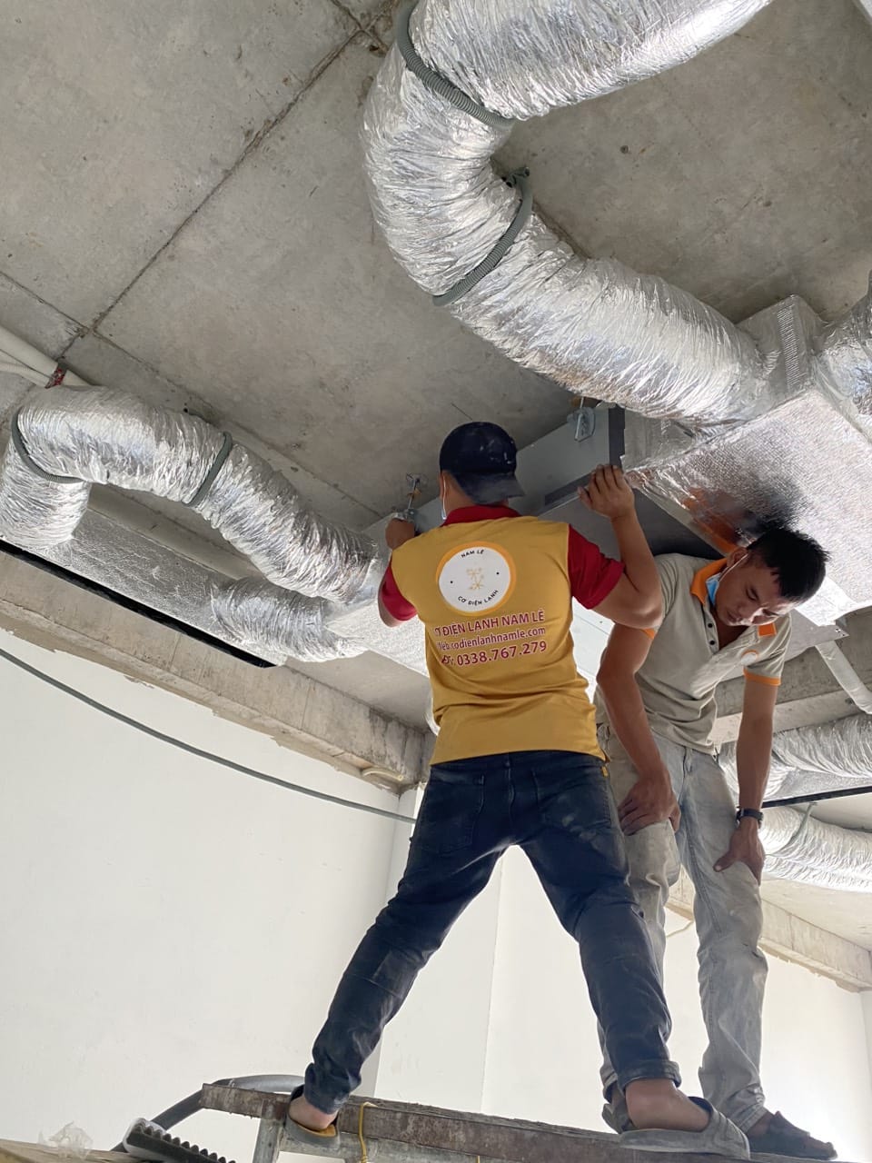 THI CÔNG MÁY LẠNH ÂM TRẦN QUẬN 6