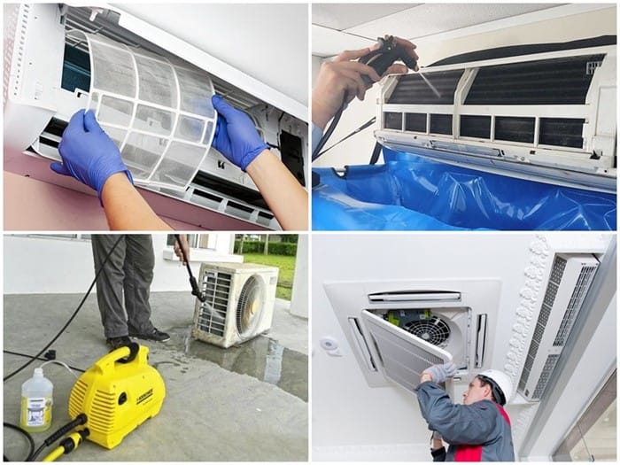 7 Bước Để Vệ Sinh Máy Lạnh âm Trần Tốt Nhất Tại Nhà