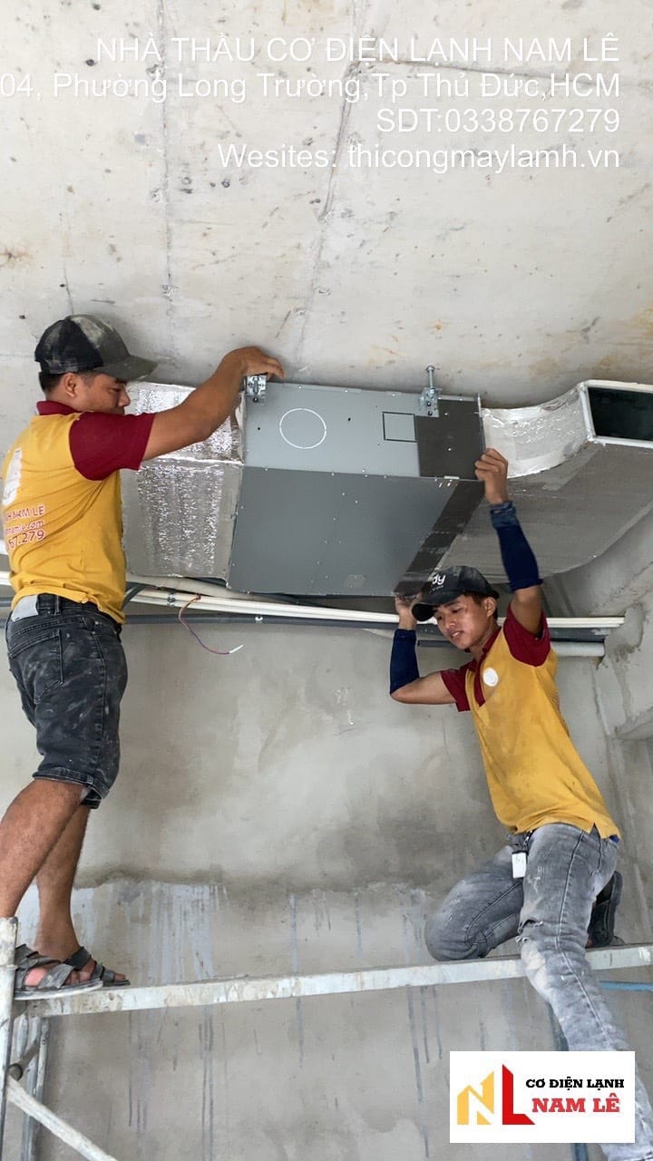 THI CÔNG LẮP ĐẶT ĐIỀU HÒA KHÔNG KHÍ TẠI TÂN BÌNH
