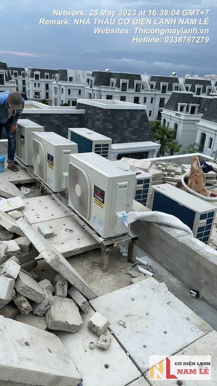 THI CÔNG LẮP ĐẶT ĐIỀU HÒA KHÔNG KHÍ TẠI BIÊN HÒA