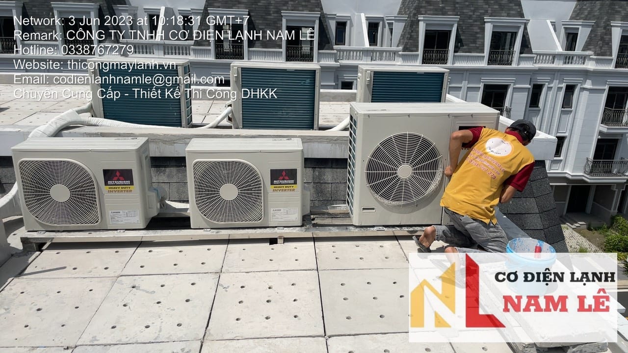 Nhà thầu điện lạnh chuyên cung cấp – Lắp đặt – Thi công Máy lạnh nối ống gió cho nhà xưởng, xí nghiệp…