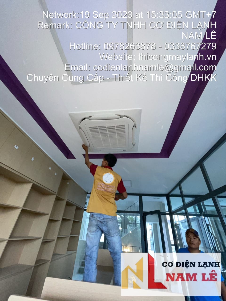 ĐIỆN LẠNH NAM LÊ – CHUYÊN LẮP ĐẶT MÁY LẠNH TRUNG TÂM CHO VĂN PHÒNG